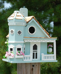 Sunny with Thunderstorms Bird House