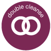 double clean badge