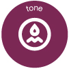 tone badge
