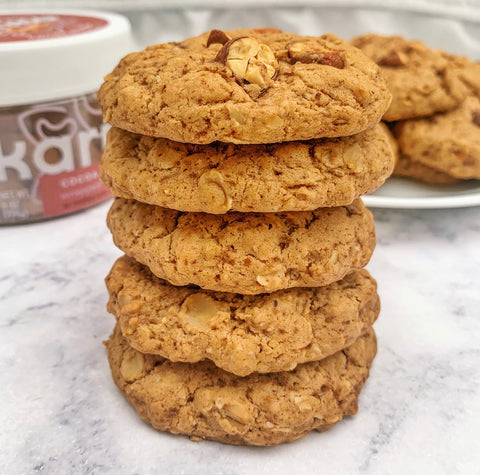 karma nuts wrapped cashews oat cookies recipe 