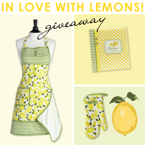 Summer Lemons Apron Collection Giveaway