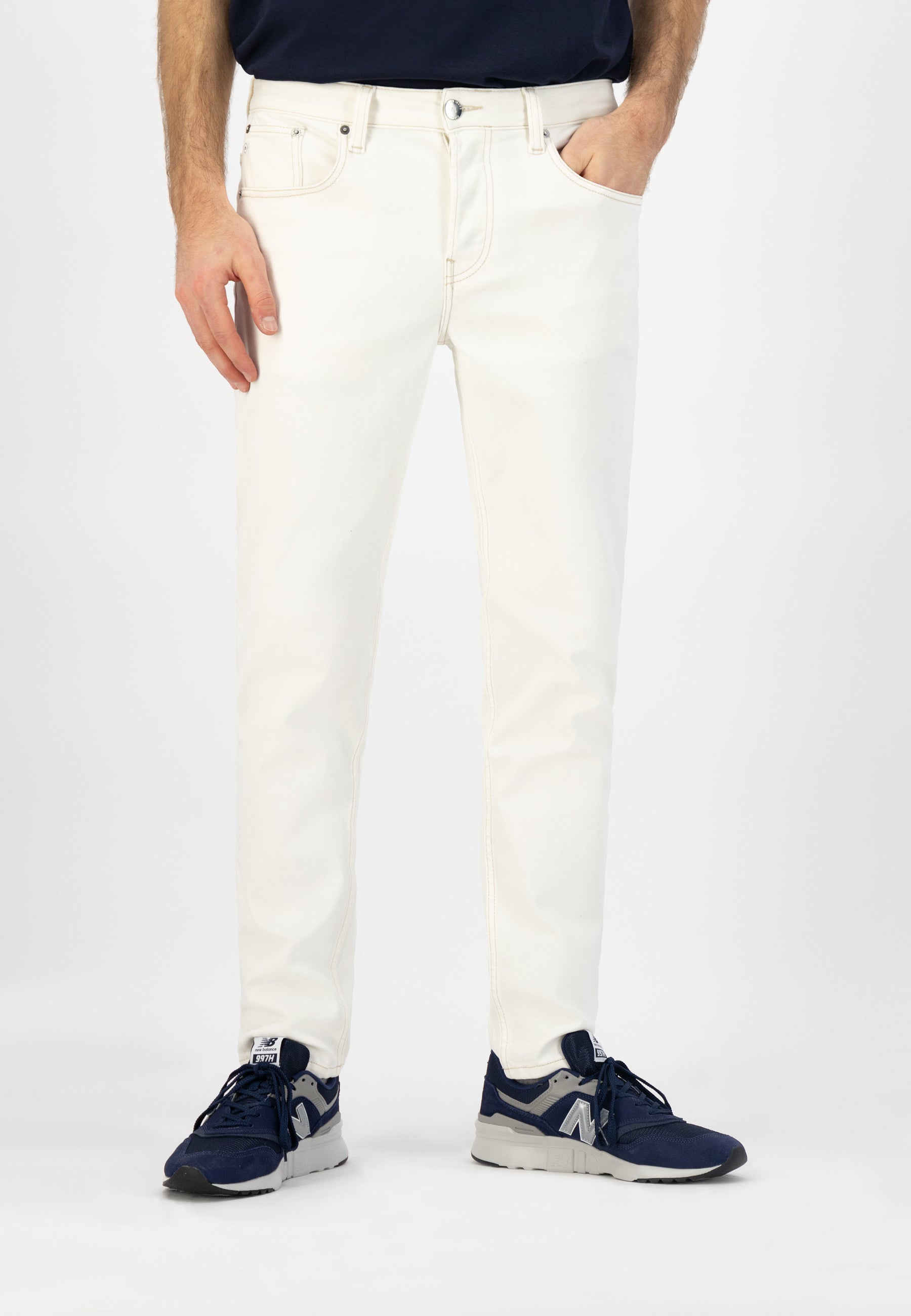 Sustainable Jeans | Slimmer Rick - Offwhite | MUD Jeans