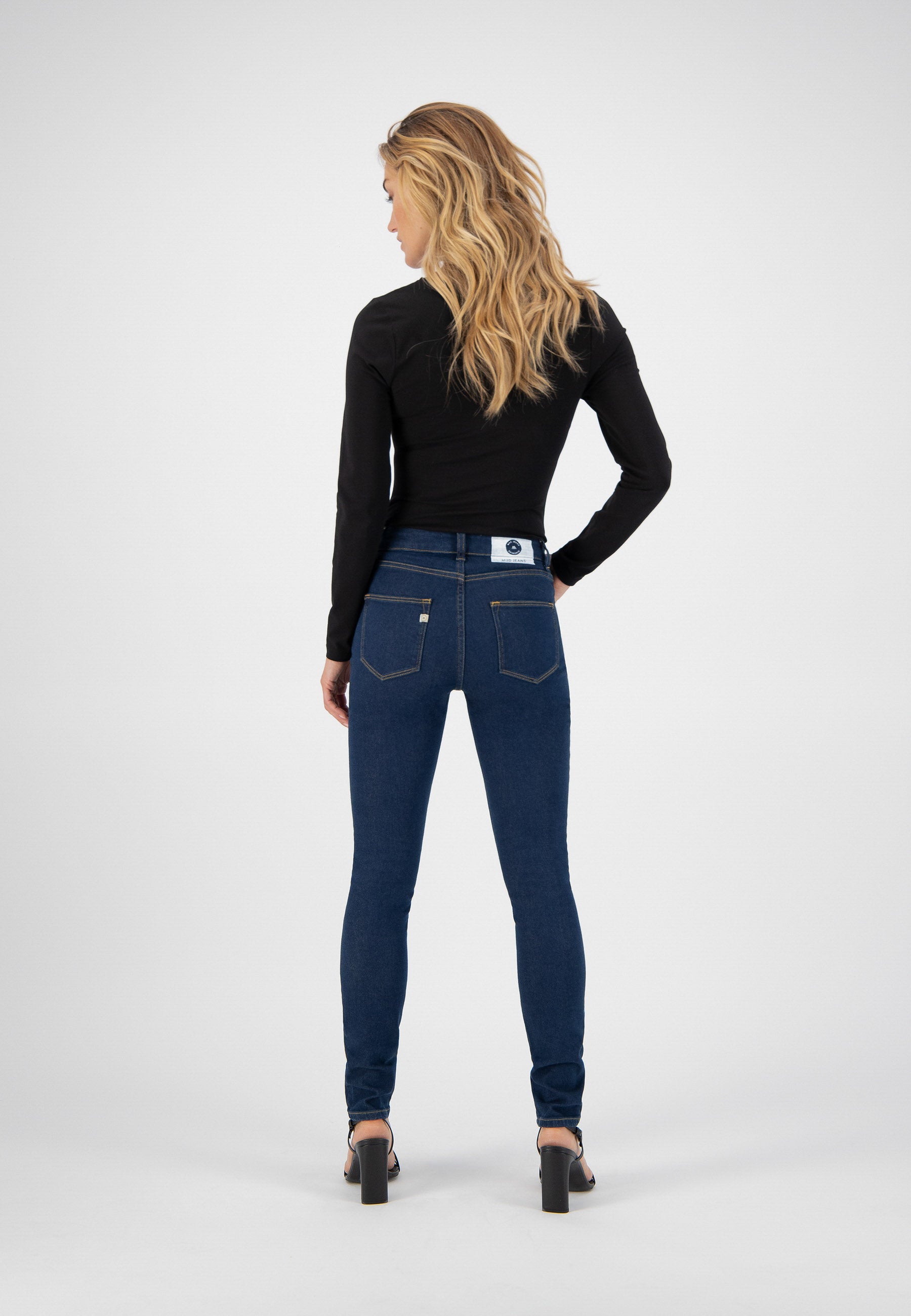 Organic Jeans | Skinny Hazen - Strong Blue | MUD Jeans