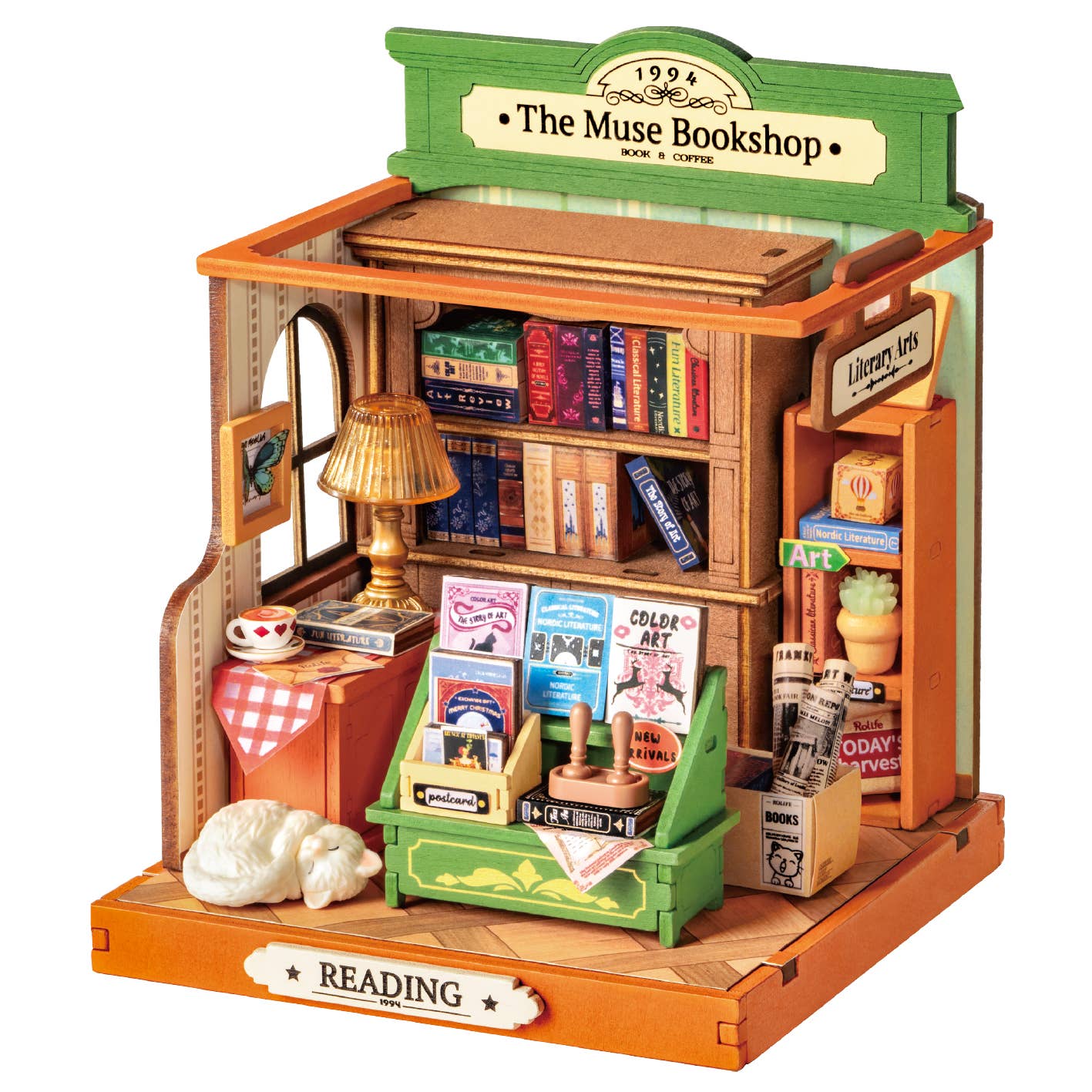 Hands Craft: The Muse Bookshop DIY Miniature