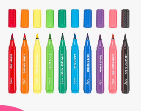 Ooly Pastel Liners Double Ended Markers