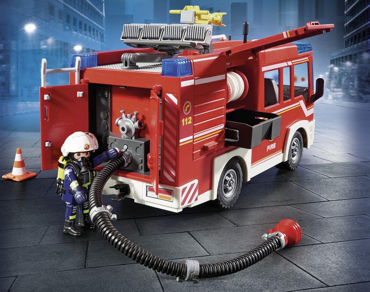 ansøge Stræde Lull Playmobil: Fire Engine – Rhen's Nest Toy Shop