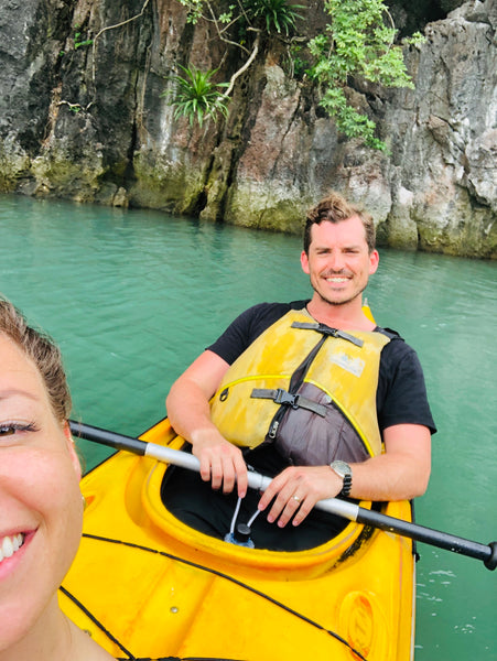 kayaking in ha long bay