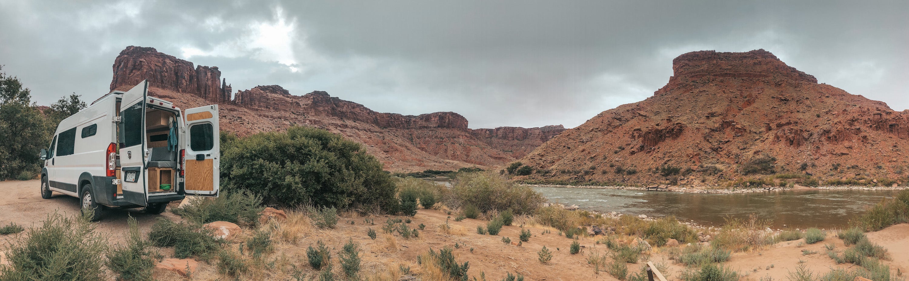 aspen van view in moab