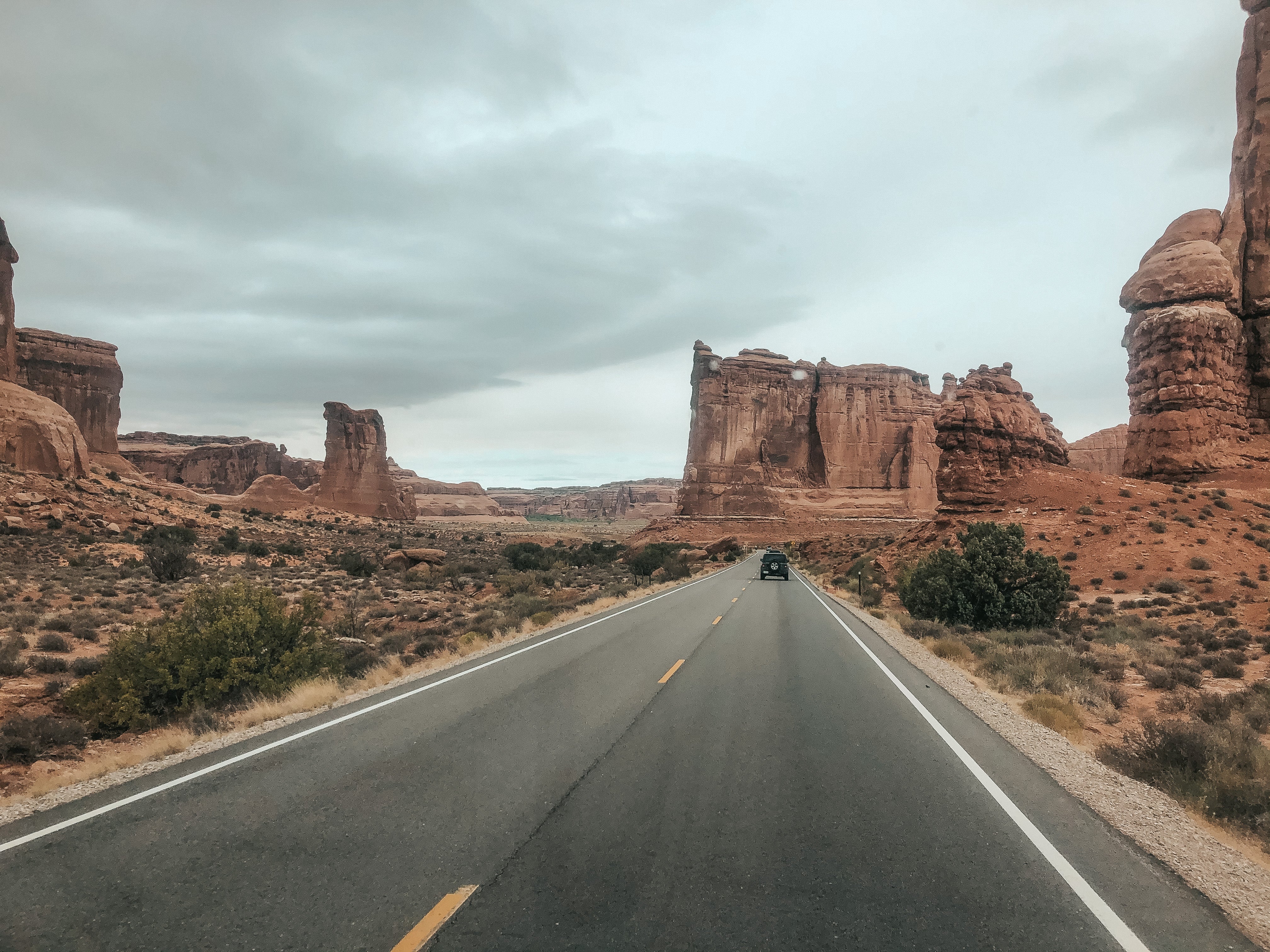 road to Arches National Park