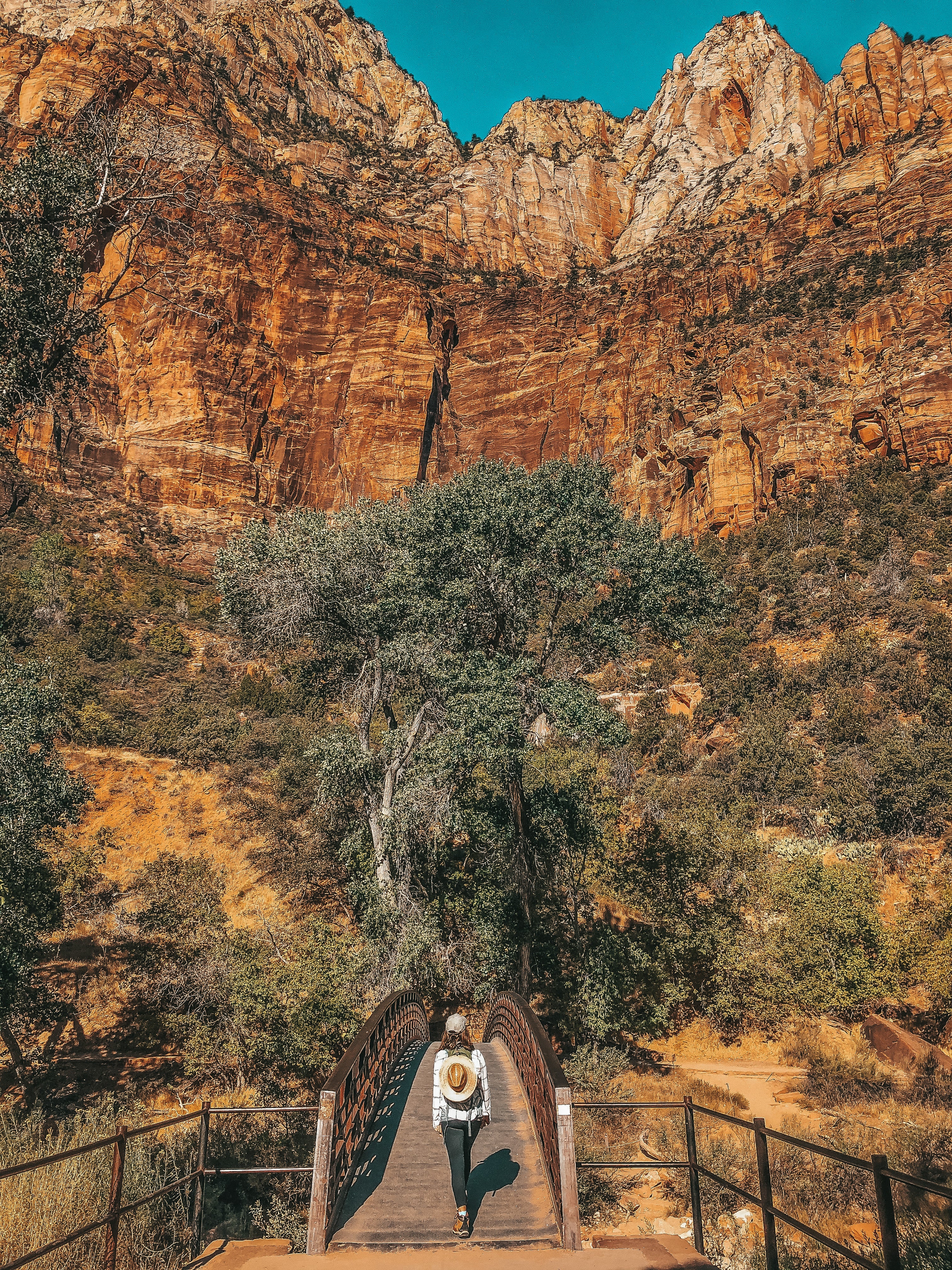 entrance to emerald pools trail