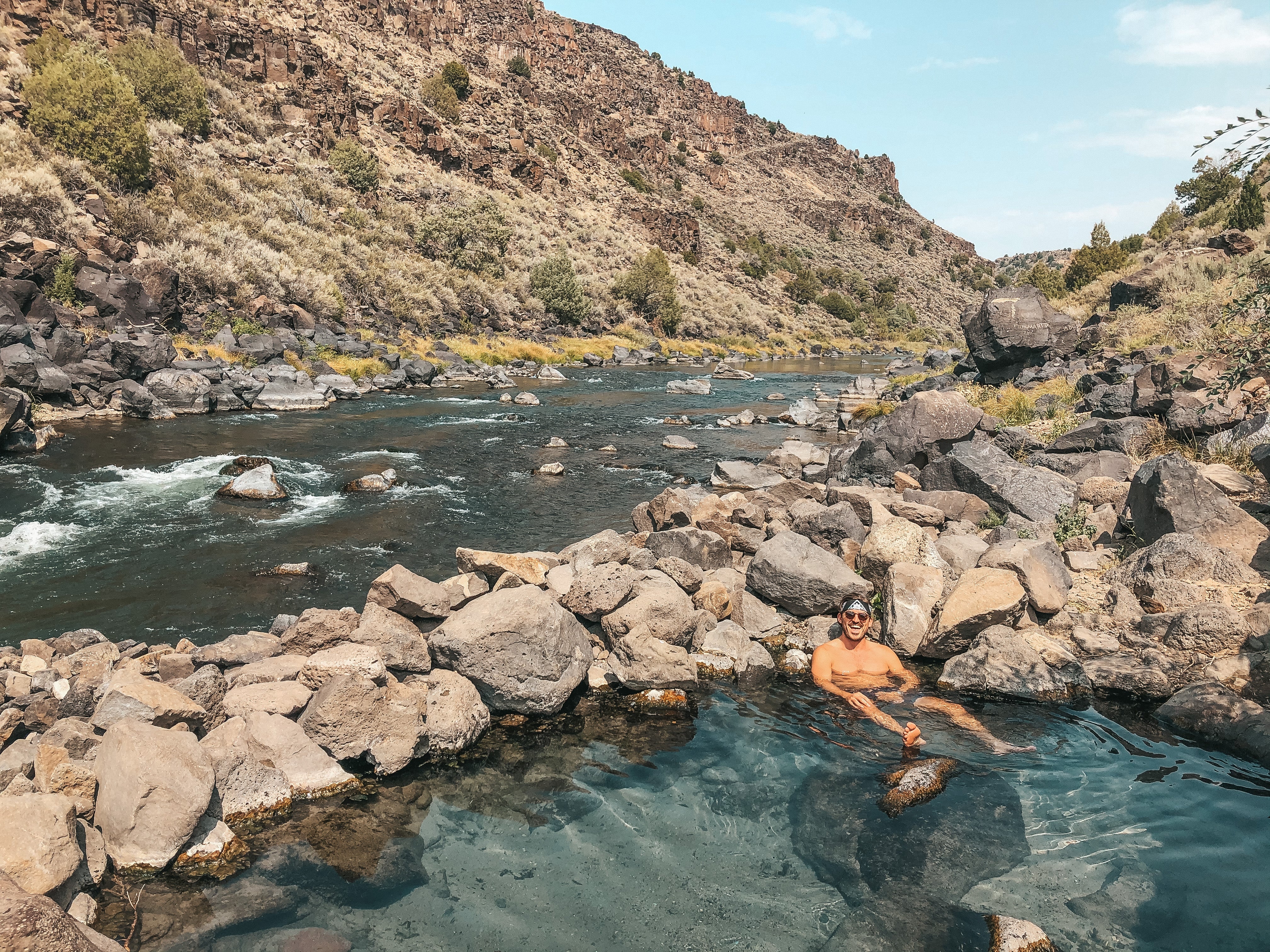 Mike and the hot springs