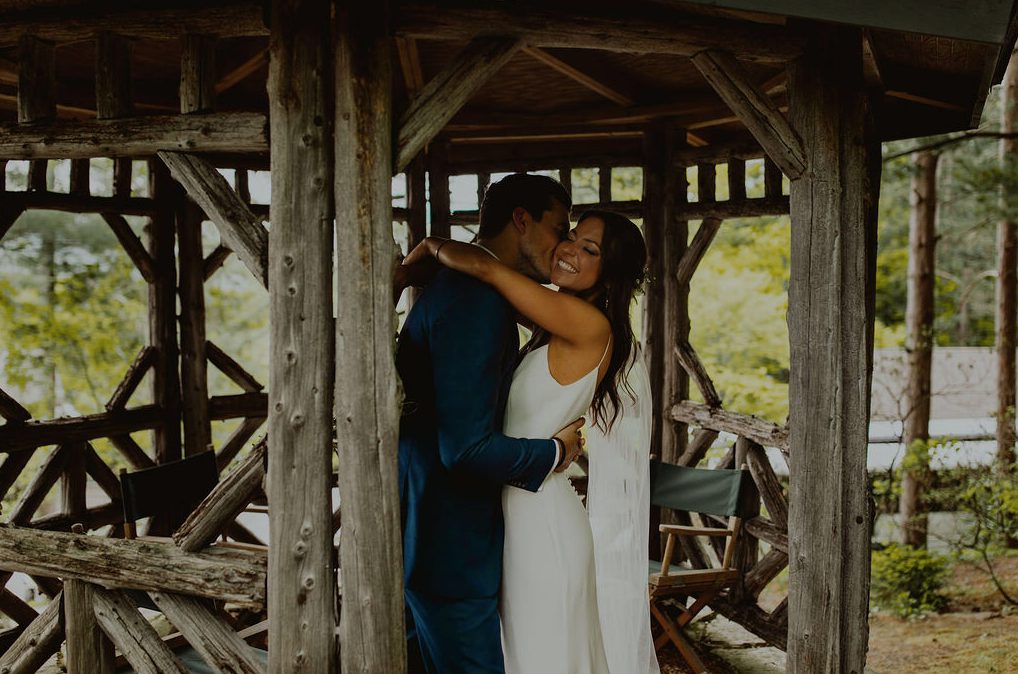 Love in the gazebo