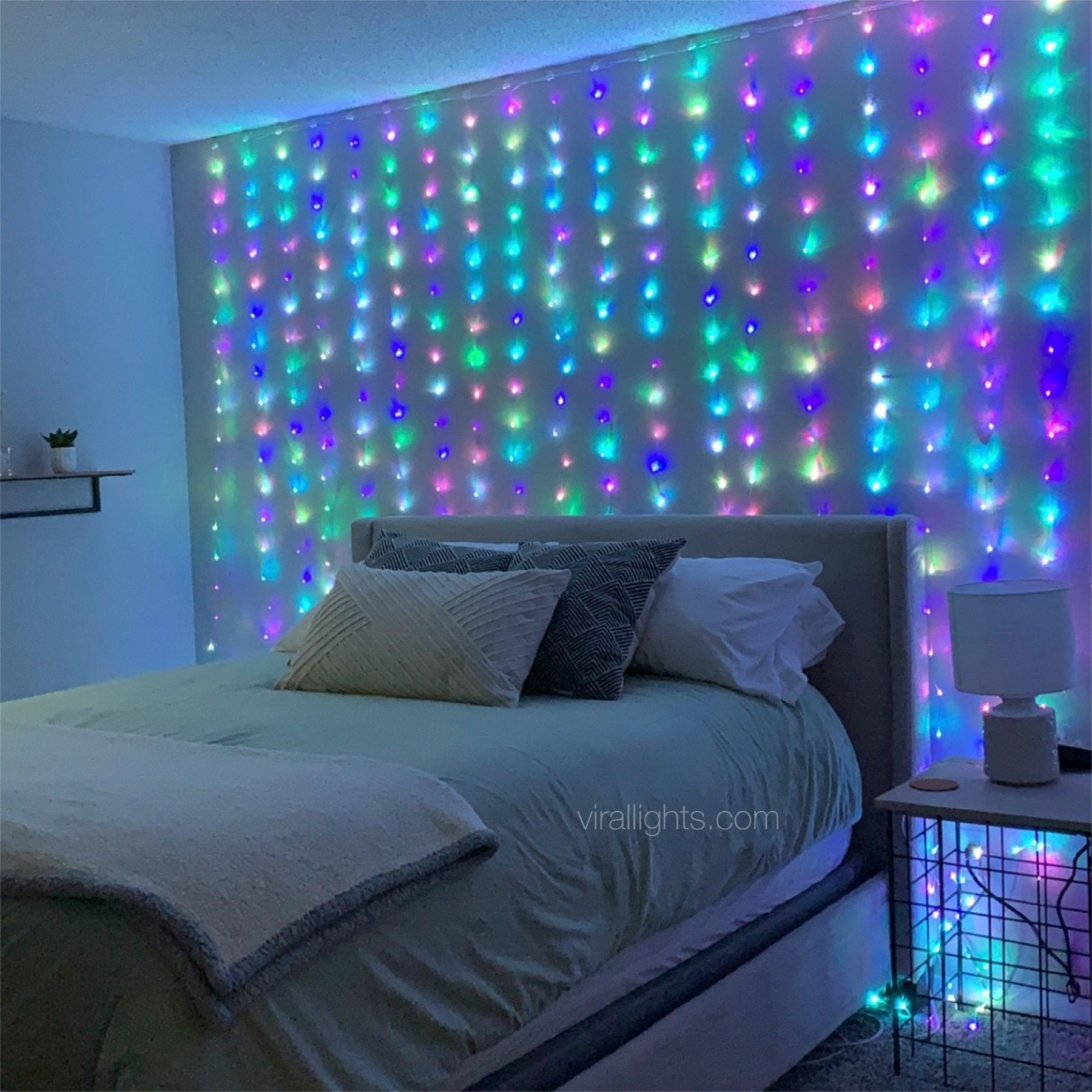 viral color wall lights