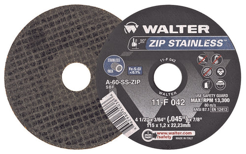 Walter ZIPCUT™ Cutting Wheels – Great Lakes Supply