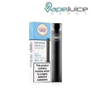 Dinner Lady Blue Menthol Disposable Pod - eightvape56489.com