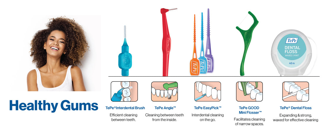 Sample oral care products for periodontal health