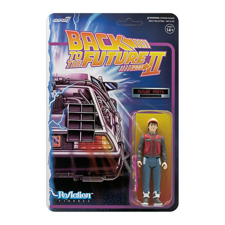 Back To The Future 2 Reaction Figure Wave 1 Marty Mcfly Future Doral Toys - roblox marty mcfly jacket