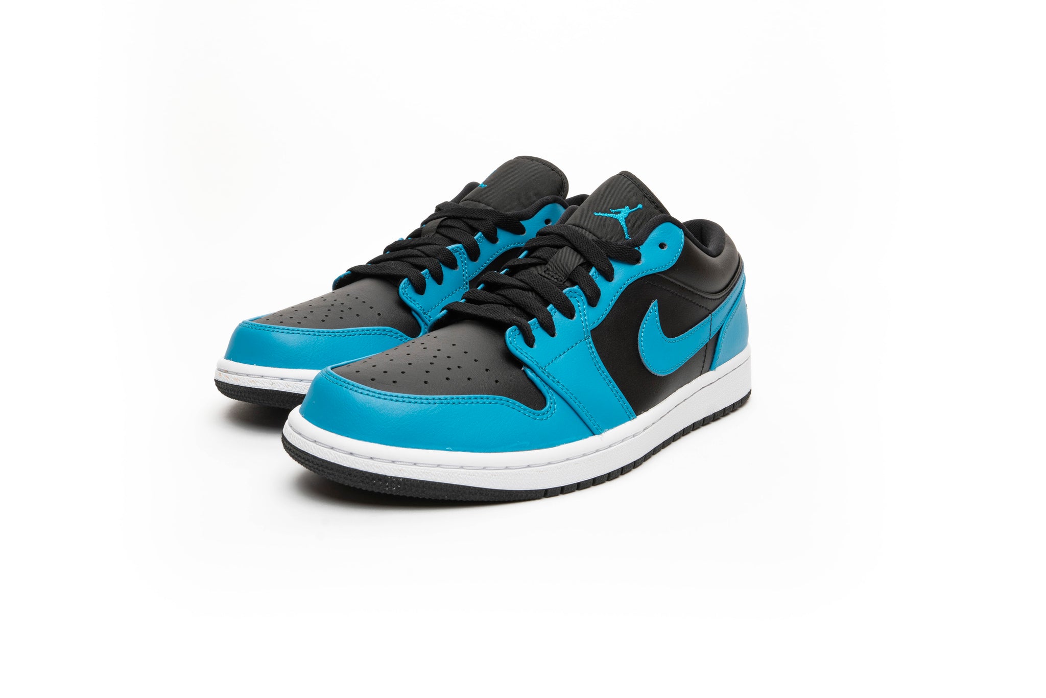 air jordan 1 low laser blue black