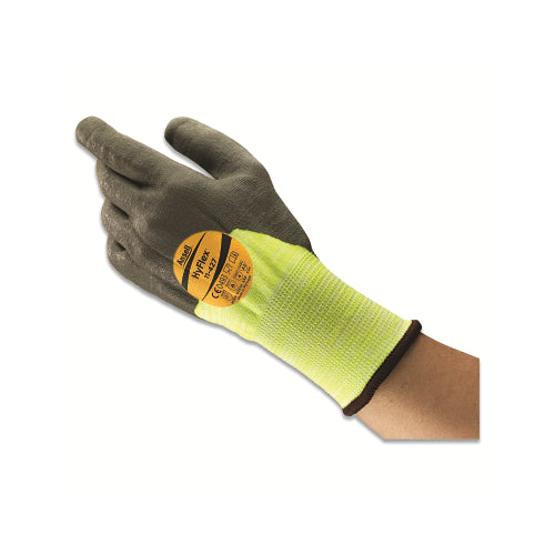 Gants résistants aux coupures et aux perforations Hyflex 11-427, taille 10,  jaune/noir - 12 par DZ - 11427100