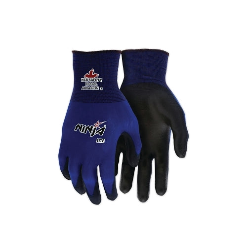 Mcr Safety Nxg Guantes de trabajo recubiertos de Pu, negros, 12 por DZ