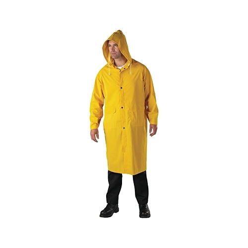 Chubasquero, PVC/poliéster, amarillo, 2XL