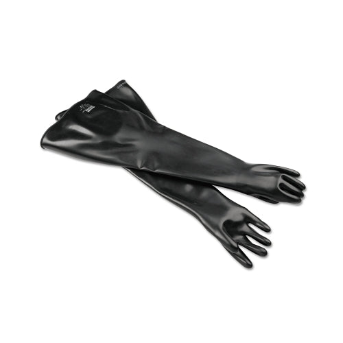 Showa Neoprene Protective Gloves, Black Large / Smooth