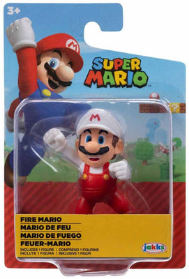 Super Mario - Figurine Mario & Fleur de feu - 06 - Jakks Pacific