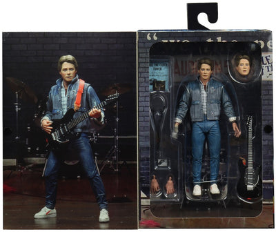 Statuette Art Scale Marty McFly on Hoverboard