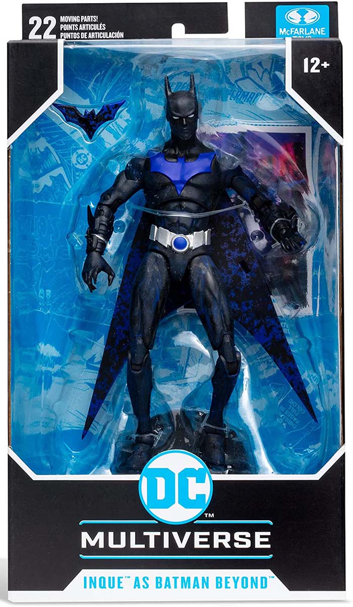 DC Multiverse Comic 7 Inch Action Figure Batman Beyond - Inque as Batm |  