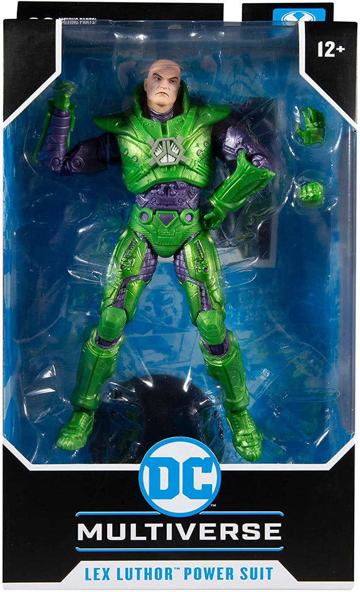 DC Multiverse Comic Series 7 Inch Action Figure - Lex Luthor Green Power Suit