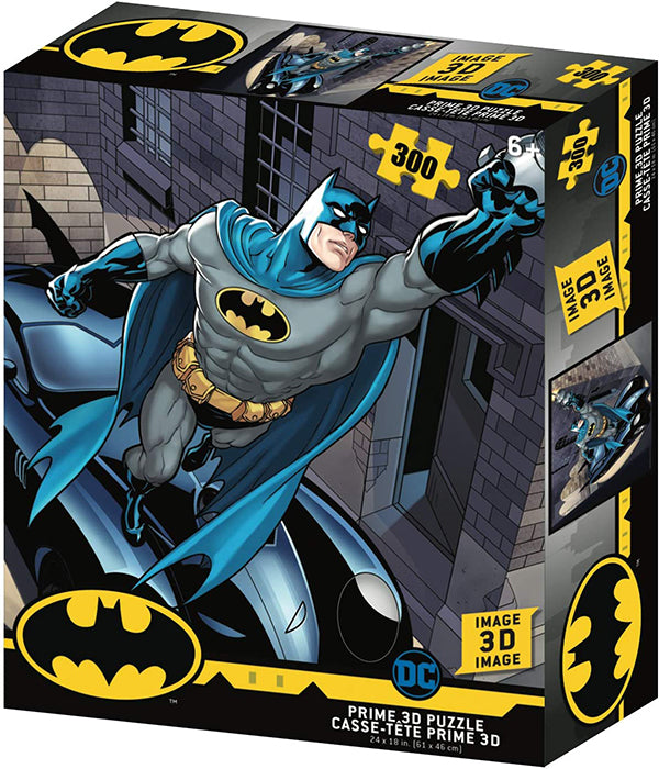 Jigsaw 3D Puzzle DC Comics 24 Inch by 18 Inch Puzzle 300 Piece - Batma |  