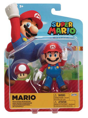 Super Mario World Of Nintendo 4 Inch Action Figure Wave 22 - Set of 5