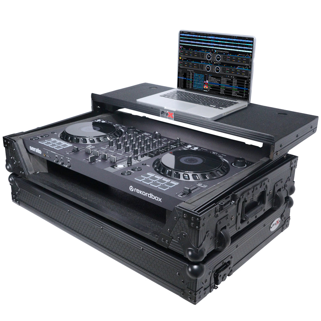 PROX-XS-DDJFLX6 WLTBL - Flight Case for Pioneer DDJ-FLX6 W/ Glide Slid