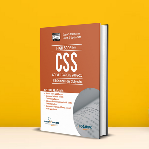 CSS Solved Past Papers 2016-2020