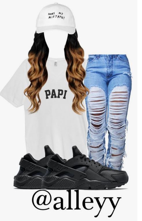 nike huarache outfit