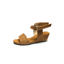 Load image into Gallery viewer, Suede Ankle-strap Sandals
