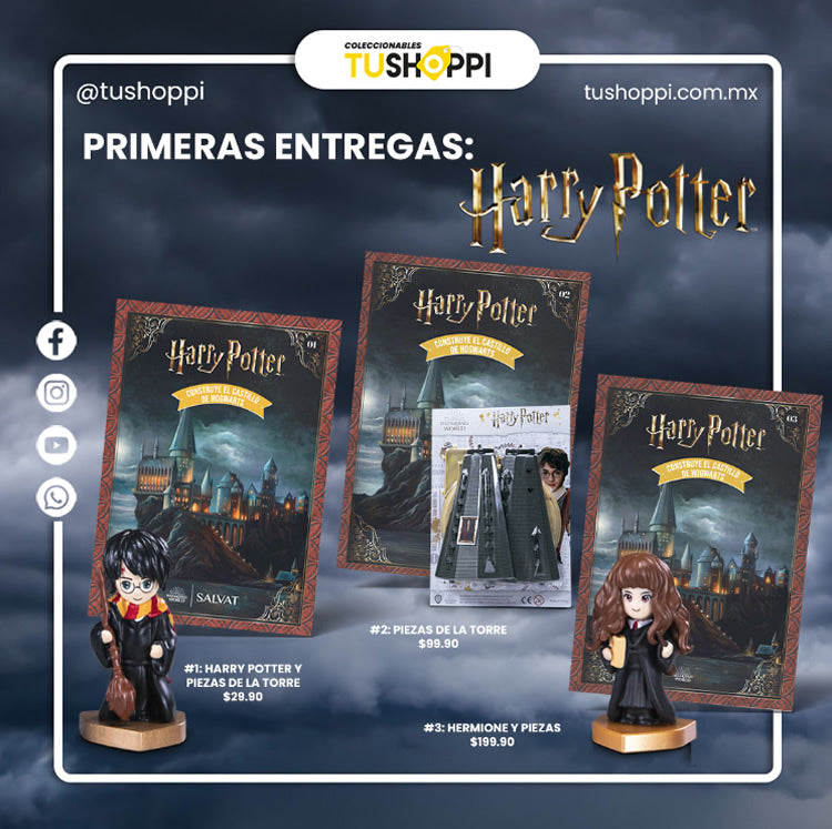 Primeras entregas: Harry Potter