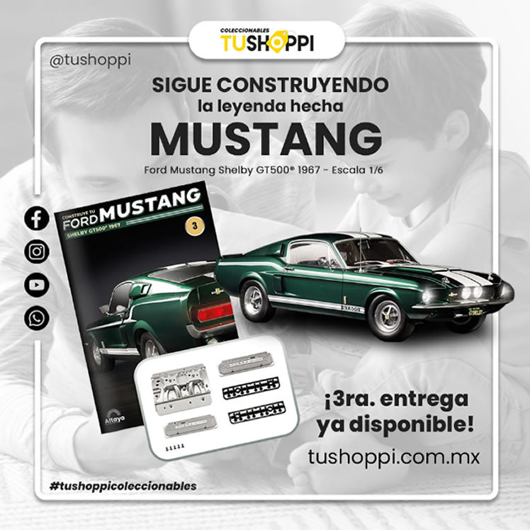 Sigue construyendo la leyenda hecha Mustang