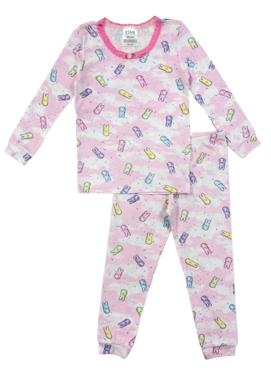 Bunny Marshmallow Pajama Set – Les Mini