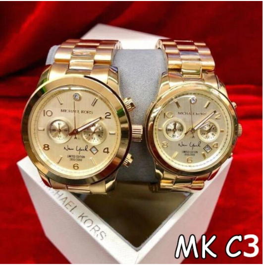 mk watch couple