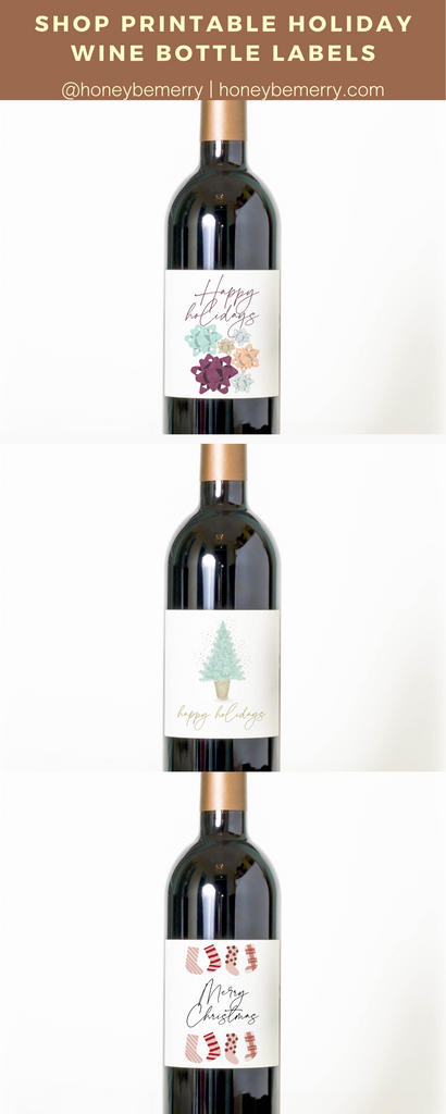 printable wine bottle labels