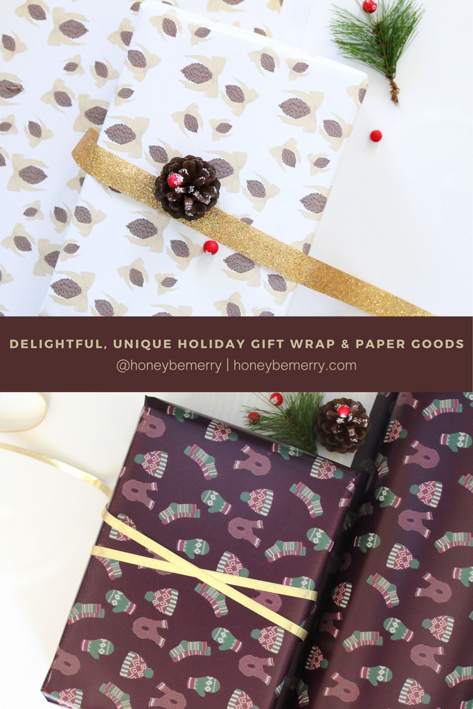 Unique, delightful holiday gift wrap
