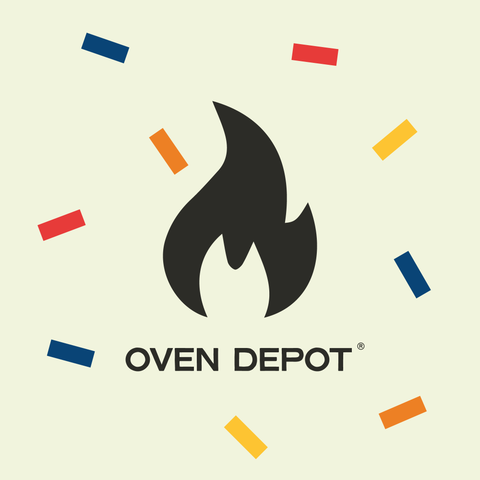 Oven Depot Birthday Logo