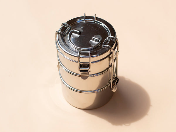 To-Go Ware 3-Tier Stainless Steel Tiffin