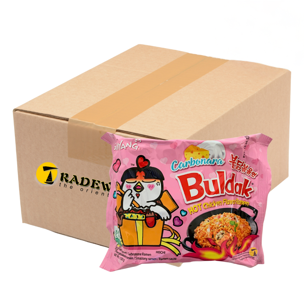 Samyang Carbo Hot Chicken Flavour Ramen - 8x(5x130g) - Tradewinds Oriental Shop product image