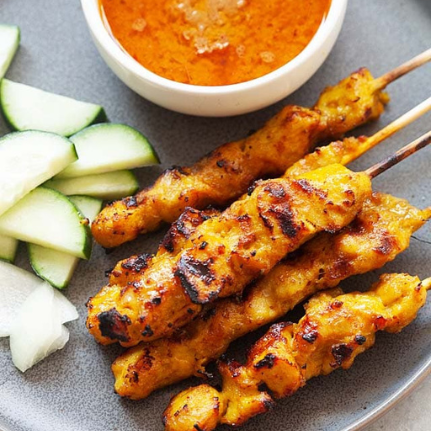 Chicken skewers