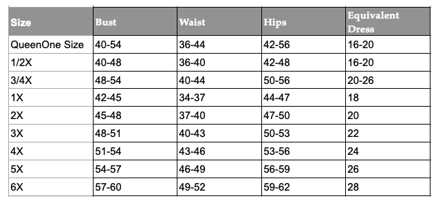 size chart 3