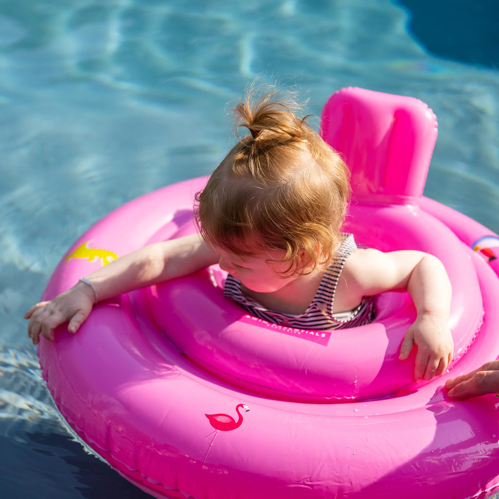 Imitatie vod Lunch Swim Essentials - Baby Float Roze (0-1 jaar) | Keekabuu
