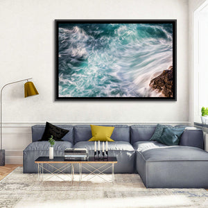 Flowing Stream Abstract Wall Art