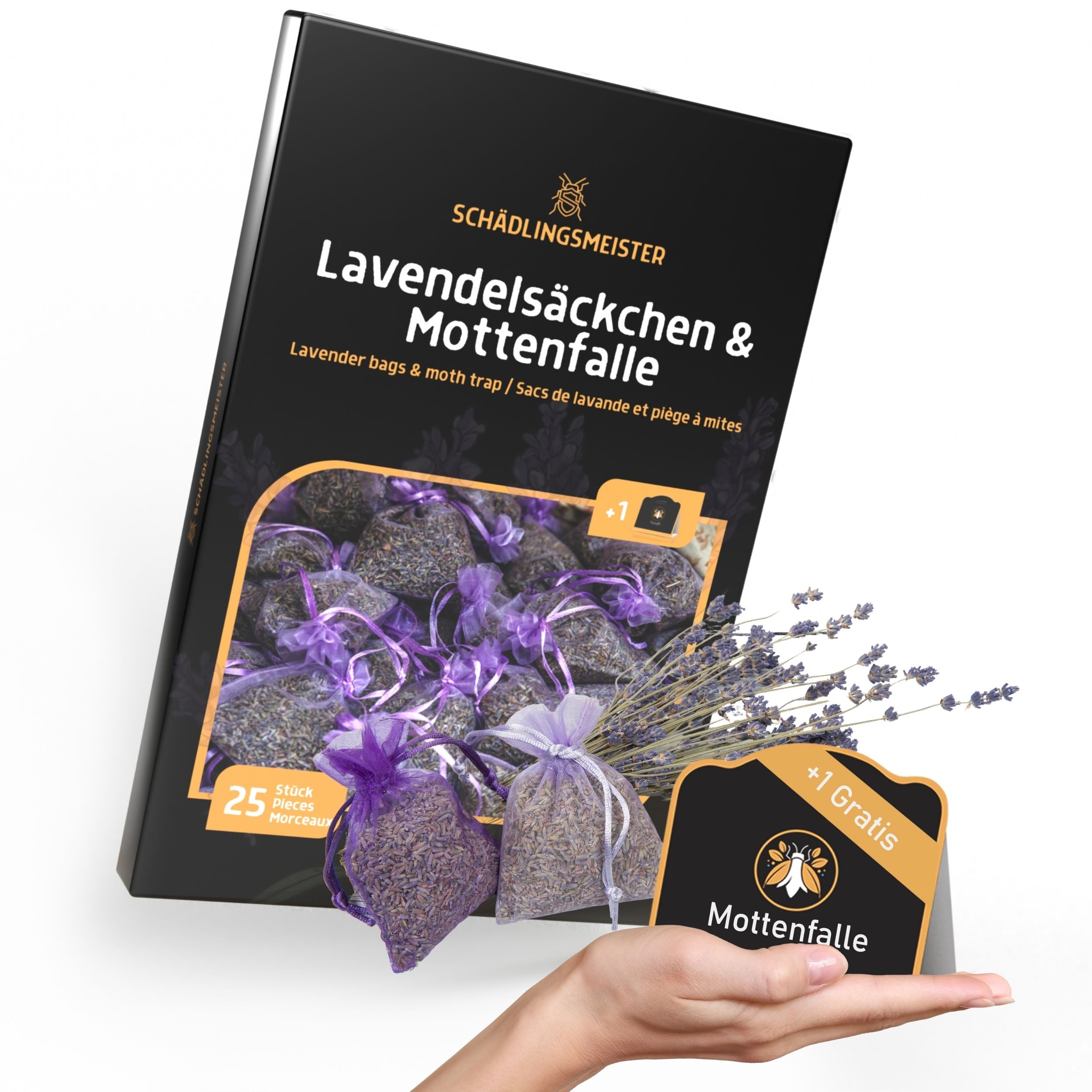 Produkte N günstig Kaufen-Panteer® Lavendelsäckchen - 25 Stück - GRATIS 1 Mottenfalle. Panteer® Lavendelsäckchen - 25 Stück - GRATIS 1 Mottenfalle <![CDATA[Biozid Produkt: Hinweis: Dies ist ein Biozid Produkt: Biozidprodukte vorsichtig verwenden. Vor 